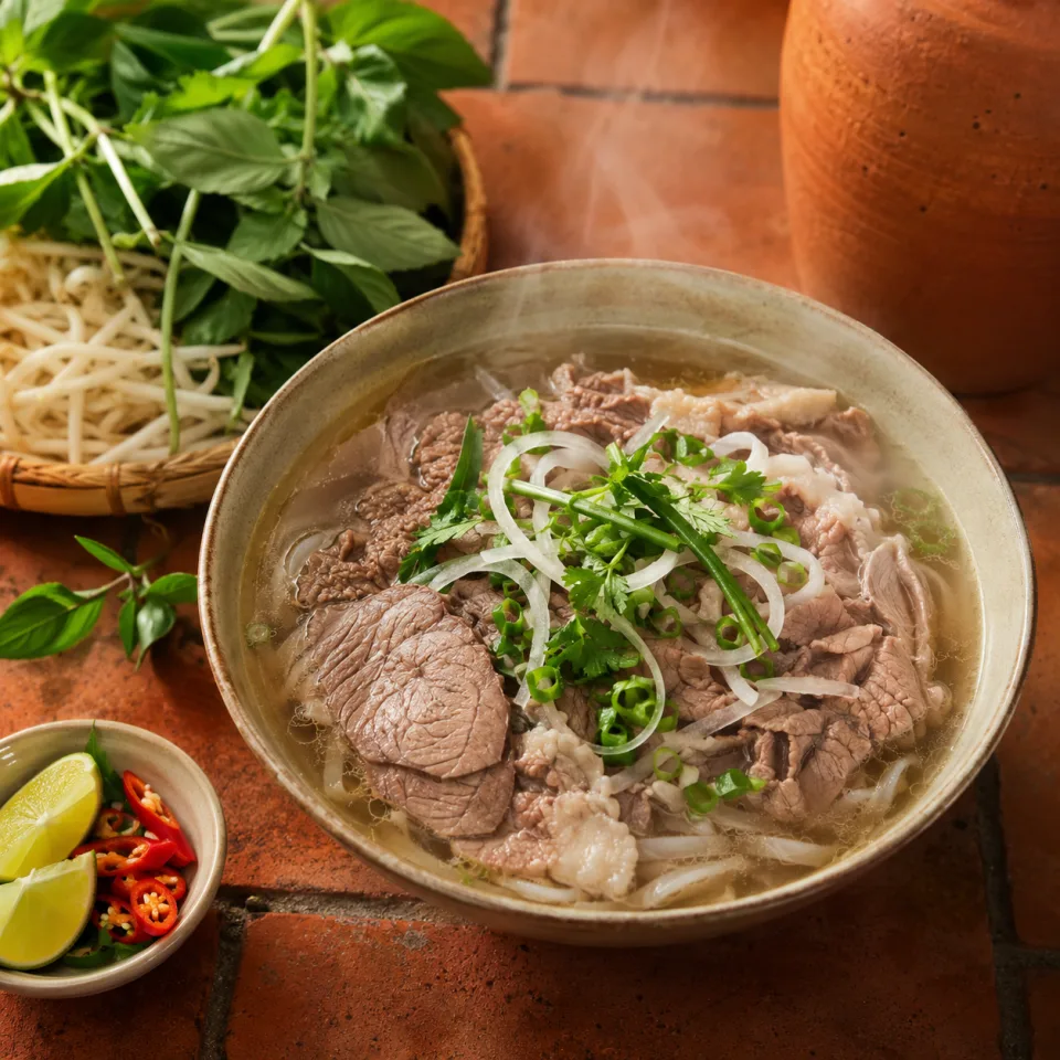 Bàn ăn tại Phan Diệu Linh